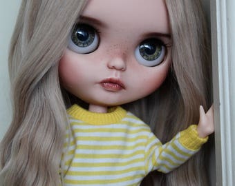 Sadira - Custom Blythe Doll, OOAK Art Doll