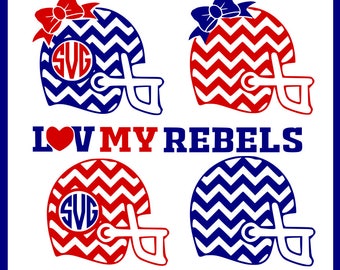 Love my rebels svg file, football svg, tail gating svg, Ole Miss svg, dxf file, silhouette studio file, cricut design space svg