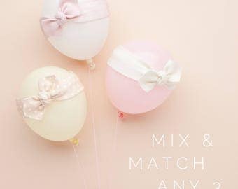 Mix and Match Any 3 / Baby Headband / Newborn Headband / Baby Headbands / Toddler Headband / Infant Headband / Baby Headwrap / Baby Bows