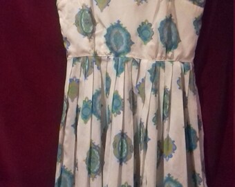 1950s Fantastic Vintage ladies dress / label - R & K ORIGINALS
