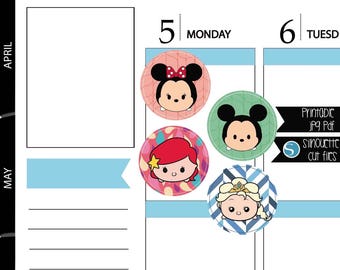 COD101-50% OFF SALE Disney Tsum Tsum stickers-Disney Tsum Tsum clipart stickers-Disney Tsum Tsum-Tsum tsum clipart-Disney planner-Disney