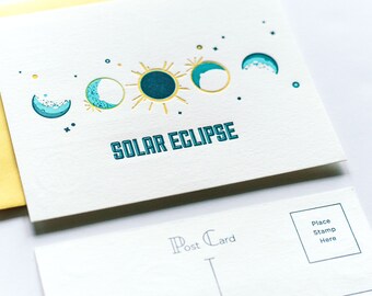 Solar Eclipse Post Cards