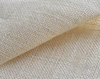 Burlap Curtains - Natural color - 2 panels - Jute curtains - Custom made