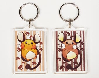 dedenne keychain