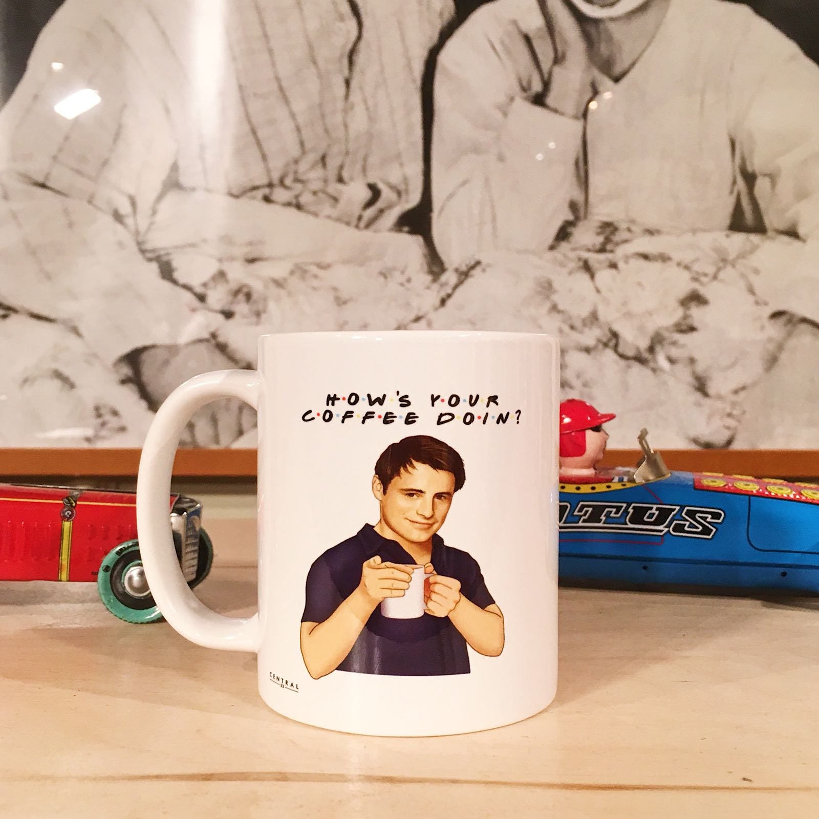 Central 23 Friends Joey Mug How's Your Coffee