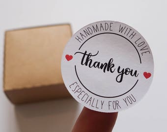 thank you for your order stickers etsy