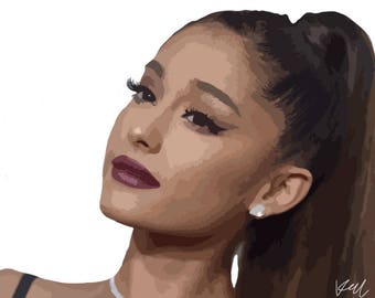 Ariana grande print | Etsy