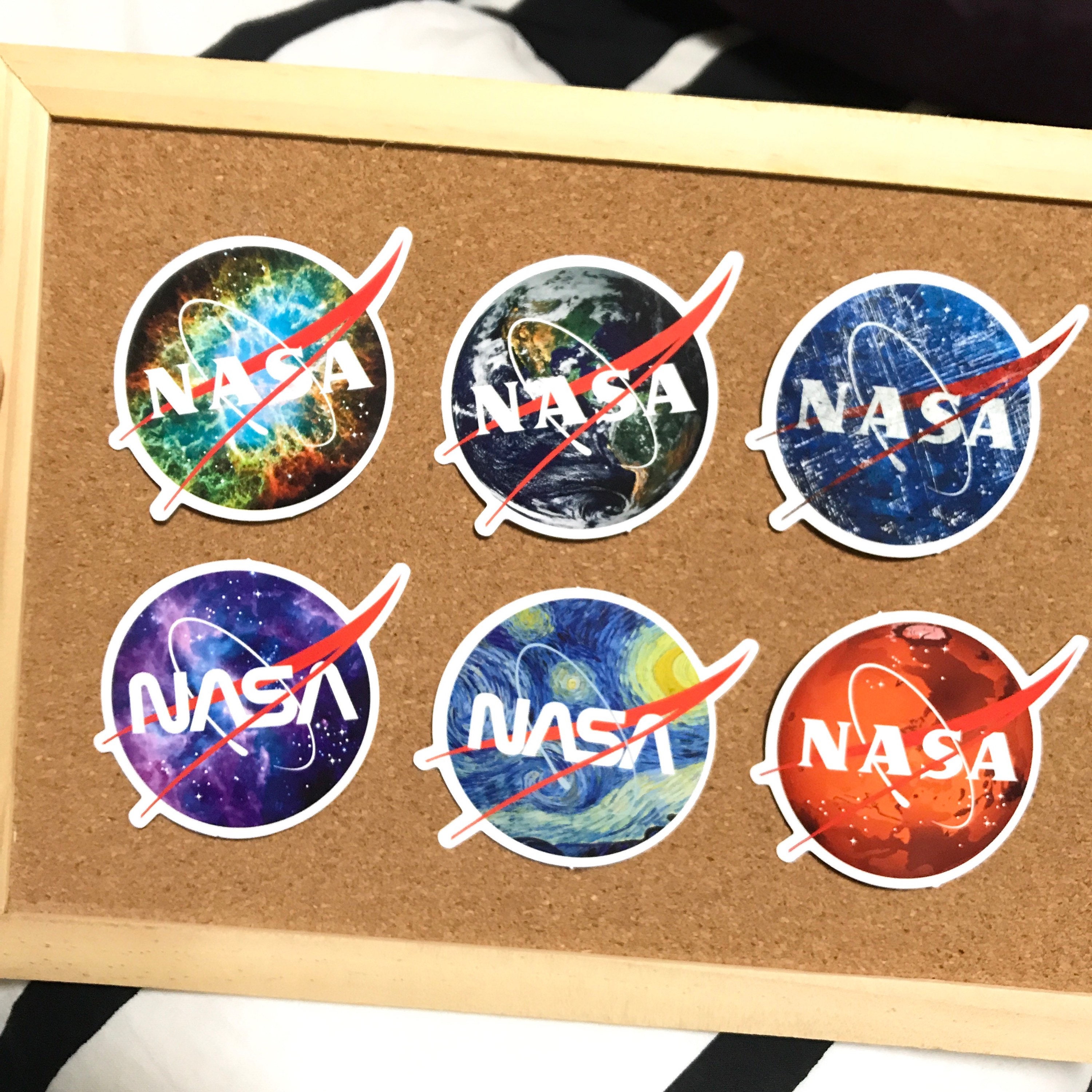 NASA Laptop Stickers