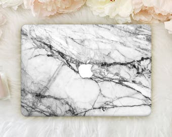 Grey Marble Macbook 12 Case Laptop Black Case Macbook Pro 13 Cover MacBook Air 13 Hard Case Macbook Pro 15 Case Hard Macbook Air Case YZM013