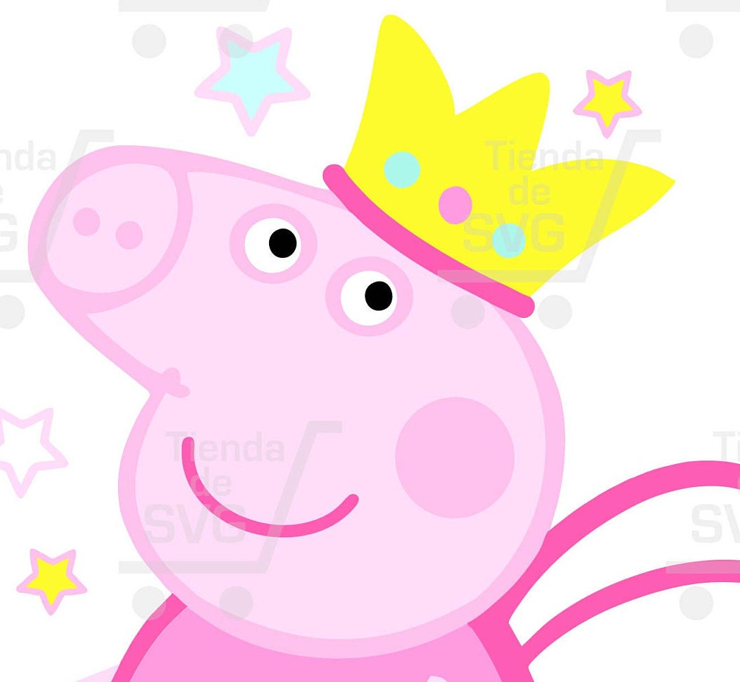 Download PEPPA PIG svg, crown svg, svg Peppa pig, Peppa Pig ...