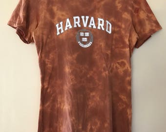 harvard tie dye shirt