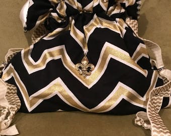 New Orleans, Medicine bag, pouches, drawstring bag, Alter bag, Ritual Bag