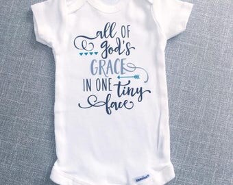 All of God's Grace Onesie® | Baby Onesie® | Baby Boy Onesie® | Baby Girl Onesie® | Infant Clothes | Custom Onesie® | Bodysuit | Baby Gift