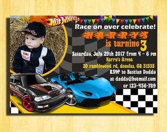 Hot Wheels Invitation, Hot Wheels Birthday Invitations, Hot Wheels Birthday Party,Hot Wheels Party Invitation,Hot Wheels Birthday,Hot Wheels