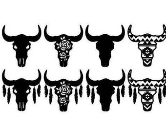 Free Free 52 Aztec Cow Skull Svg Free SVG PNG EPS DXF File