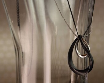 Double Grace Drop long pendant