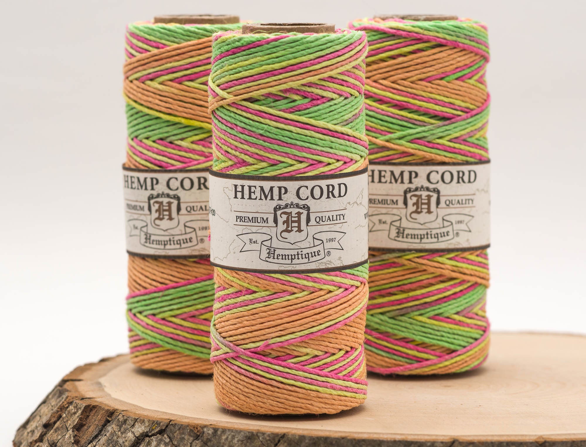 Neon Bead Cord Macrame Cord Hemp Twine Neon Hemp Cord