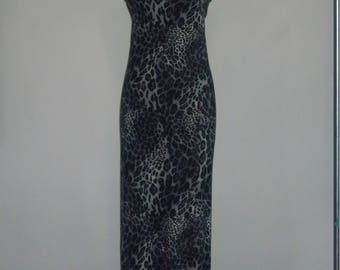 Cheetah Print Maxi Dress