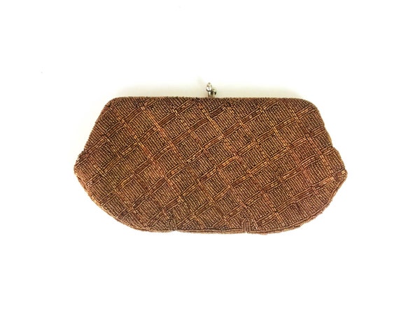 Bronze Clutch bronze Purse bronze evening bag formal bag