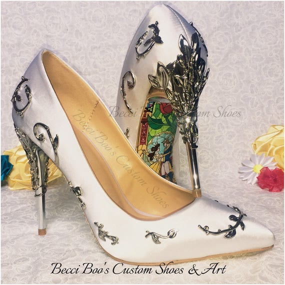 Custom on sale disney heels