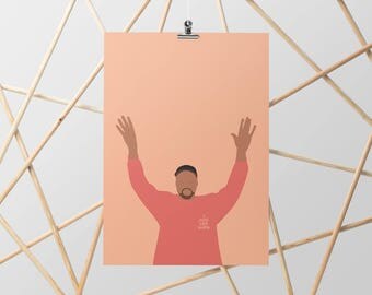 Kanye West I Feel Like Pablo Minimal Poster. Print.