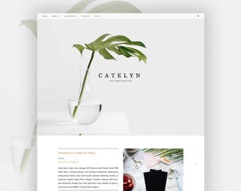 Responsive Blogger Template | Catelyn