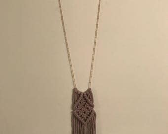 Boho Macrame Necklace "The Original Collection"