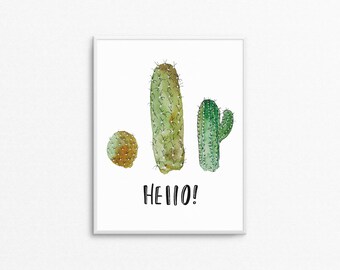 Cactus Wall Art cactus wall decor | etsy Cactus Wall Art cactus wall decor | etsy