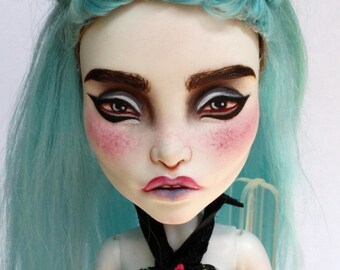 Monster High OOAK Spectra custom doll repaint