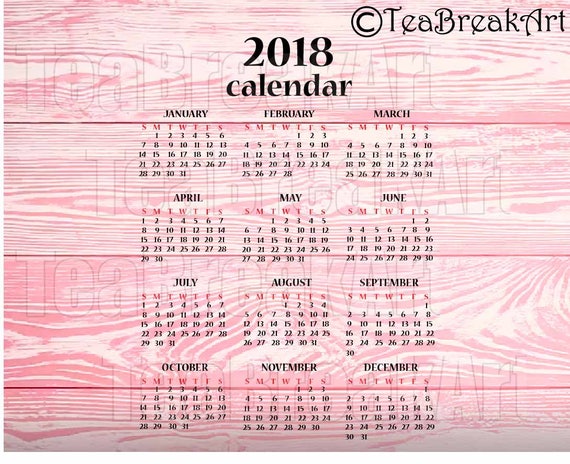 november 2018 calendar clip art