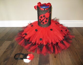 Ladybug dress | Etsy