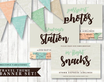 Travel baby shower | Etsy