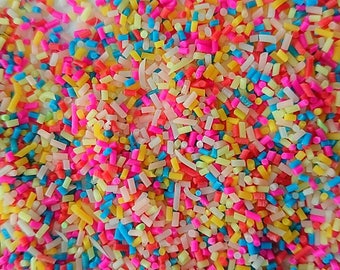 Slime sprinkles for adding to slime a must part of any slime kit. Small bag of sprinkles (n102)