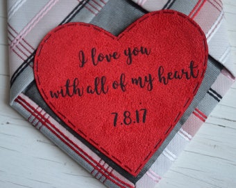 groom gift mens gift for groomsmen gift wedding gift for groom tie wedding patch tie patch husband gift anniversary gift for husband for men