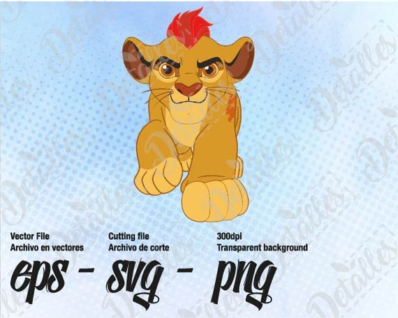 Kion The Lion Guard Svg Clipart / Vector SVG Eps for Personal