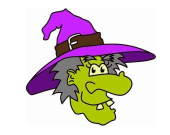 SVG Halloween Green Witch,SVG files,svg witch,svg instant downloads,svg files,halloween svg downloads,witch halloween svg files,svg