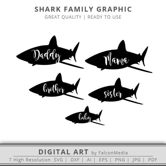 Free Free 178 Sister Shark Svg Free SVG PNG EPS DXF File