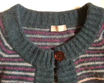 Striped cardigan