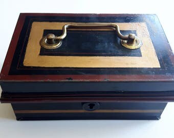Mid century Vintage Cash Money tin