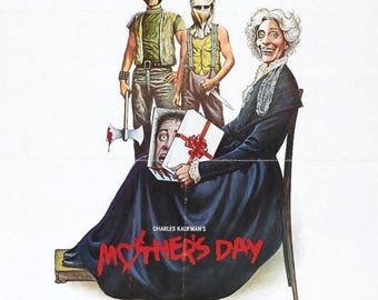 Back to School Sale: MOTHERS DAY Movie Poster Horror Gore
