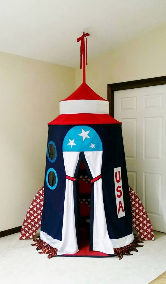 Rocketship Tent Rocket Gemini II Spaceship tent Child's