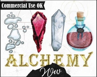 Alchemy symbols | Etsy