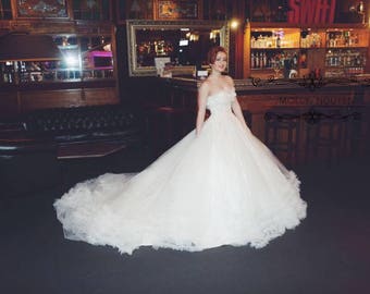 White wedding dress - Bridal wedding - wedding dress