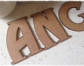 Blank writing of your choice letter height 8cm 3mm eps