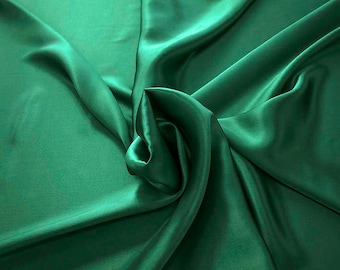 1712-082 - Crepe Satin silk 100%, width 135/140 cm, made in Italy, dry cleaning, weight 100 gr