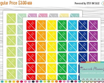 50% OFF SALE 112 Day Off Planner Stickers, Erin Condren Life Planner (ECLP), Happy Planner, Plum Paper | #001