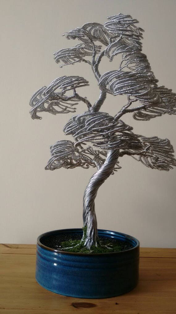 Custom made Aluminium bonsai tree.