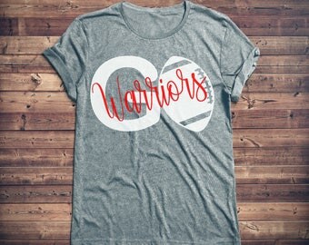 Personalized Football Shirt, Team Football Shirt, Football Wife, Game Day Shirt, High School, Football Mom Shirt, Women's Football Shirt