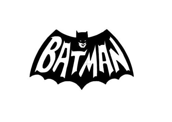 Batman Decal Vintage Batman Adam West Batman Adam West