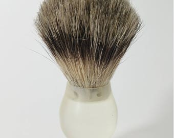 RMWS Original Lathe Spun Shaving Brush (Finest Badger)